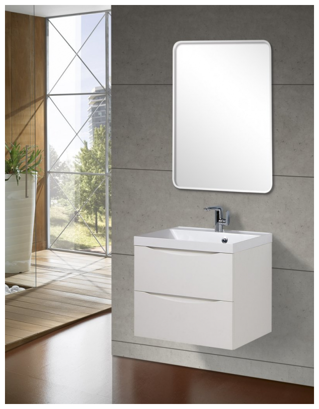 База под раковину подвесная BelBagno MARINO-600-2C-SO-RN-P
