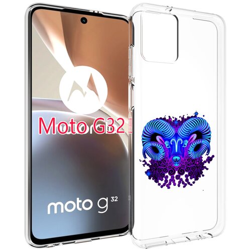 Чехол MyPads знак зодиака овен 2 для Motorola Moto G32 задняя-панель-накладка-бампер