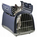 Переноска IMAC Linus Cabrio для животных дверца сверху синий 50х32х34,5см 80594