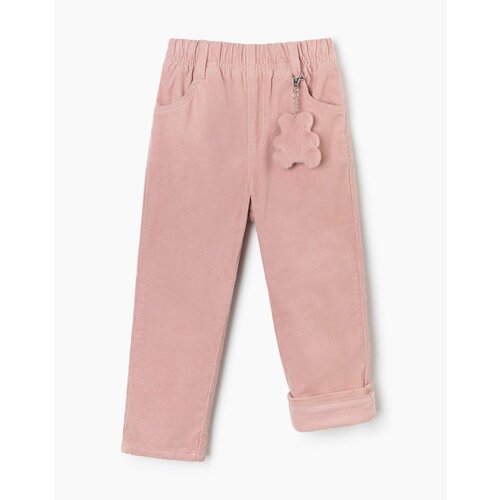 Брюки  Gloria Jeans, размер 2-3г/98, розовый