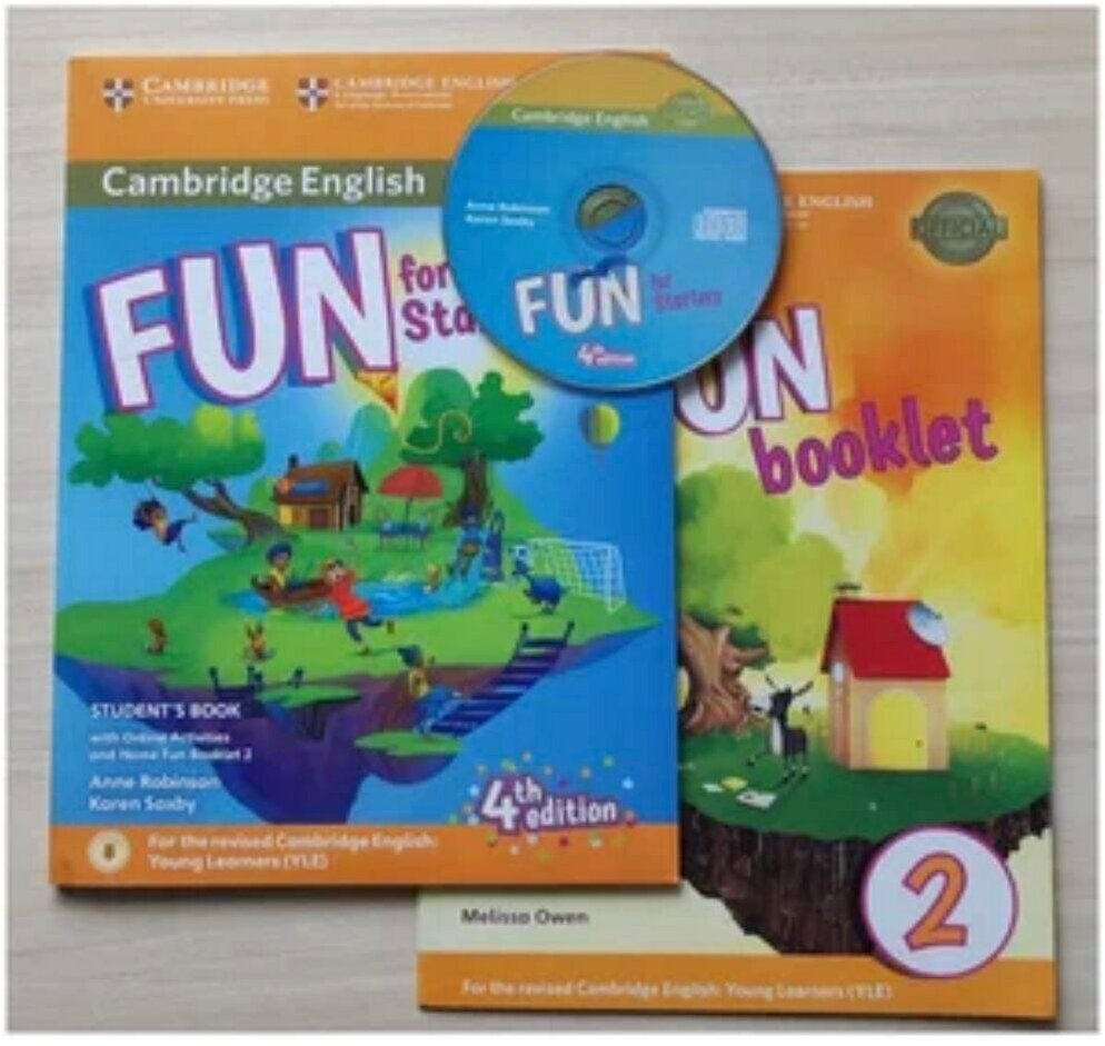 Fun for Starters Student's Book+ and Home Fun Booklet 2 +CD