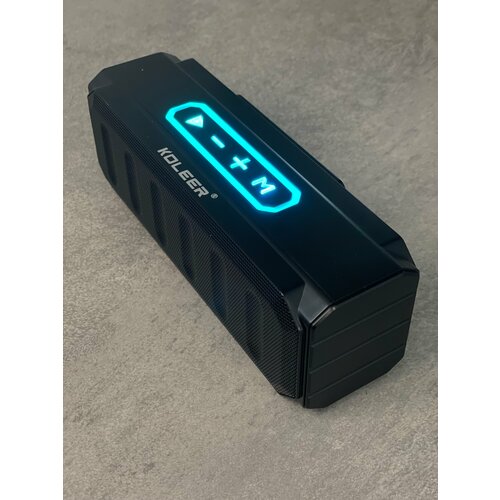 Колонка беспроводная настольная портативная с подсветкой 126000₽