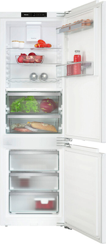 Холодильник-морозильник встраиваемый Miele KFN7744E, цвет белый, RUS, производство Германия