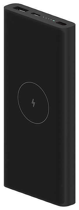 Портативный аккумулятор Xiaomi Mi Wireless Power Bank WPB15PDZM, 10000 mAh, черный