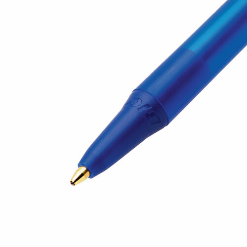 Ручки шариковые автоматические BIC Round Stic Clic, набор 3 шт, синие, линия 0,32мм, блистер,926374