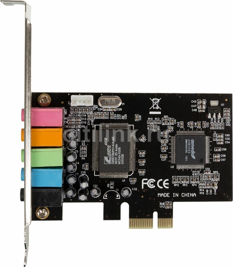 Звуковая карта PCI-E 8738 4.0 bulk [asia pcie 8738]