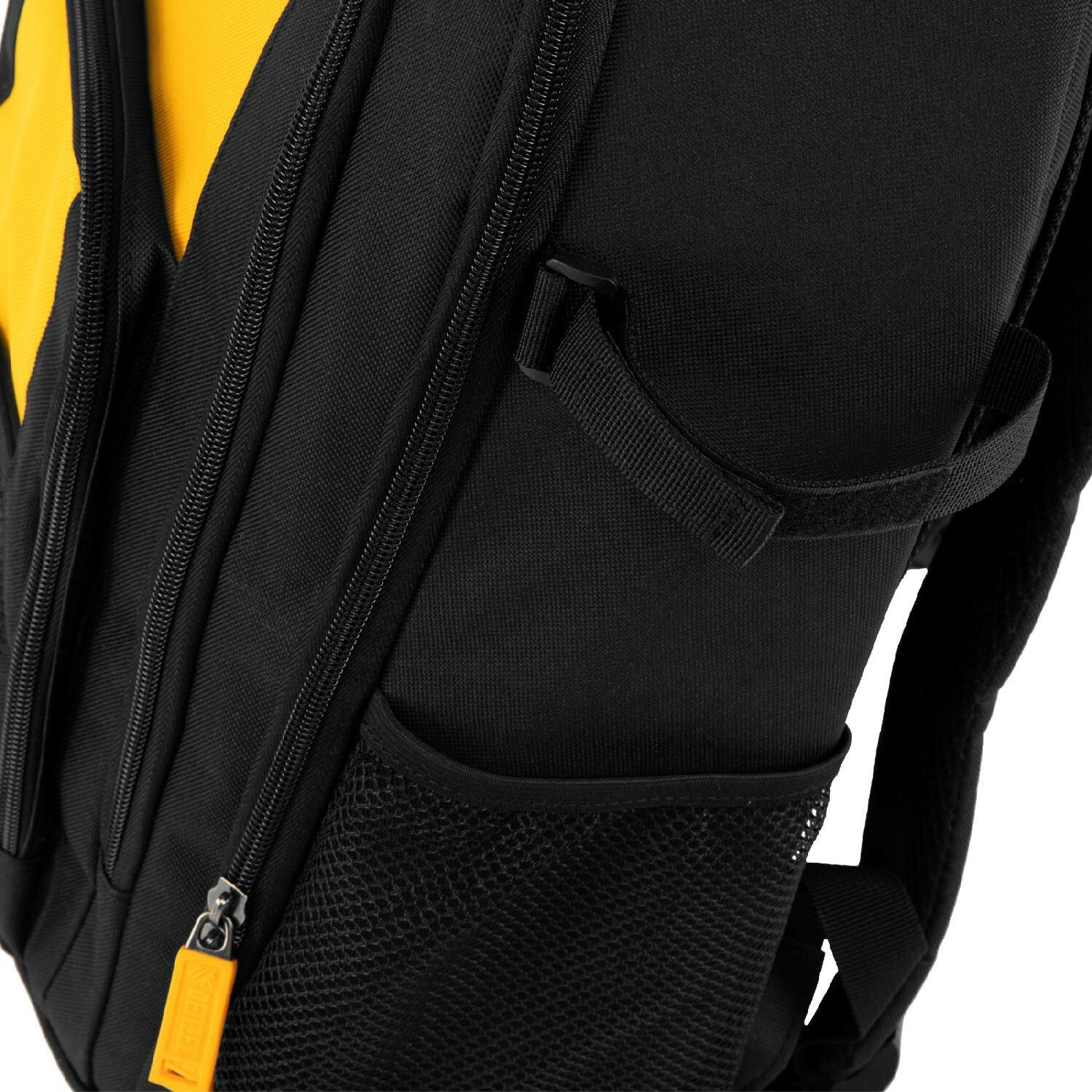 Рюкзак для инструмента DENZEL 365х190х430 мм, 3 отделения, 26 карманов - фотография № 9