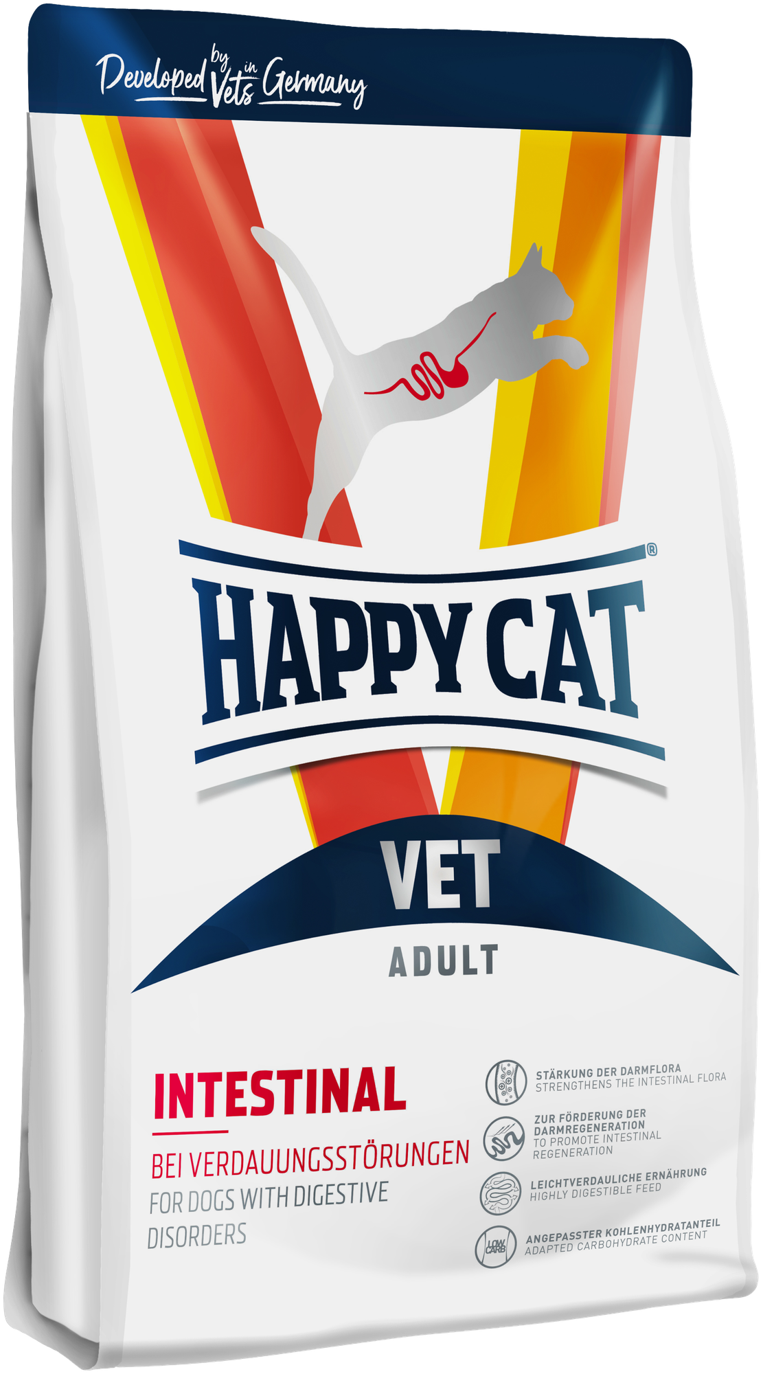 Сухой корм для кошек Happy Cat VET Diet при проблемах с ЖКТ беззерновой