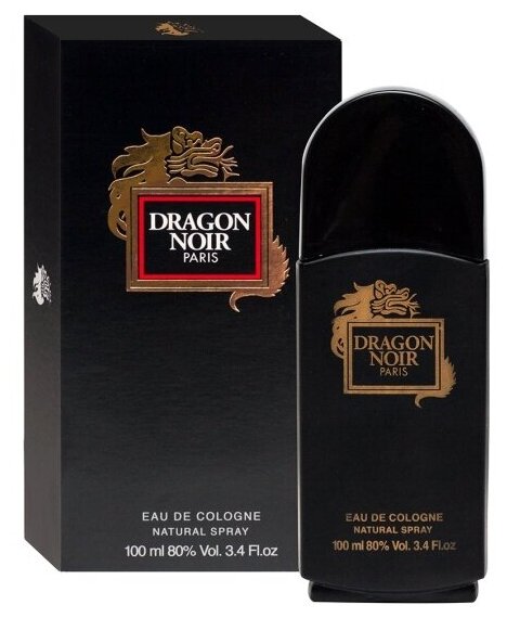 Мужской одеколон Dragon Parfums Dragon Noir, 100 мл