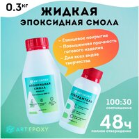 Эпоксидная смола для творчества ArtEpoxy Жидкая 300г