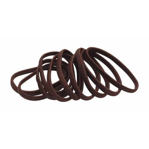 Набор резинок для волос коричневый 10 шт 330₽