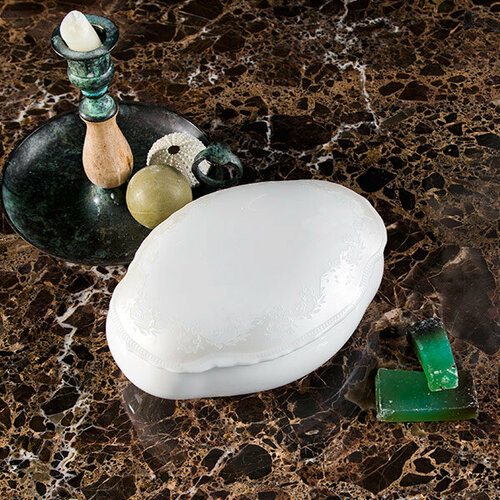 Декоративная шкатулка Elegance WESS цвет Белый 1480₽