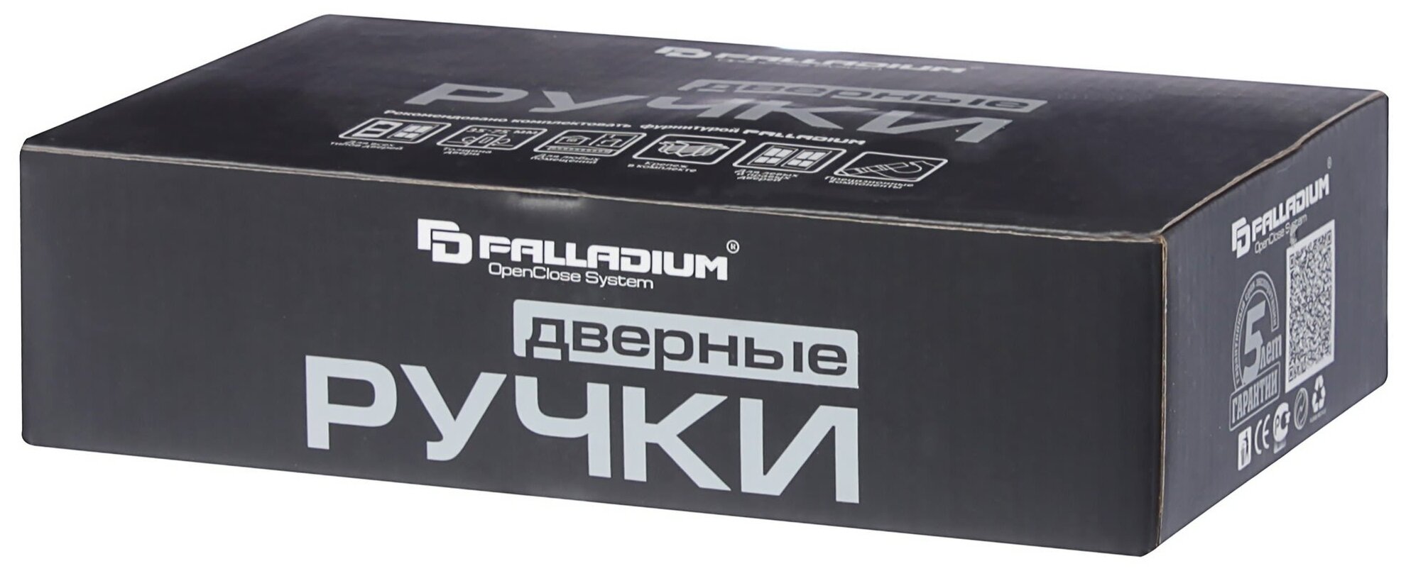 Ручки дверные Palladium 460-25 AB L - фото №2