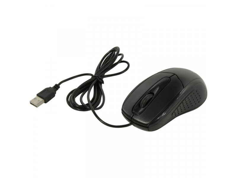 Мышь Defender Standard MB-580, оптическая, проводная, USB, черный [52580] - фото №7