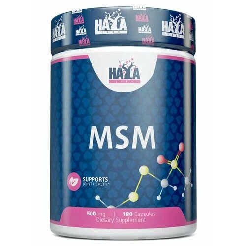 Haya Labs MSM 500 mg (180 капс) haya labs l proline 1000 mg 100 капс