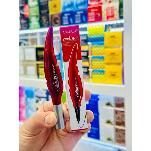 Корейская косметика. Подводка-фломастер для глаз Angeala