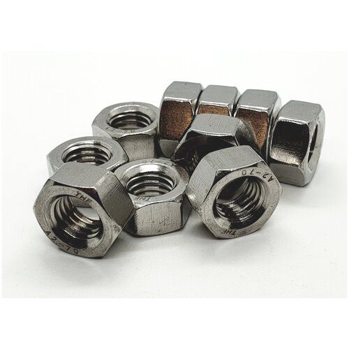 Гайка М 12 из нержавеющей стали А2, 10шт.