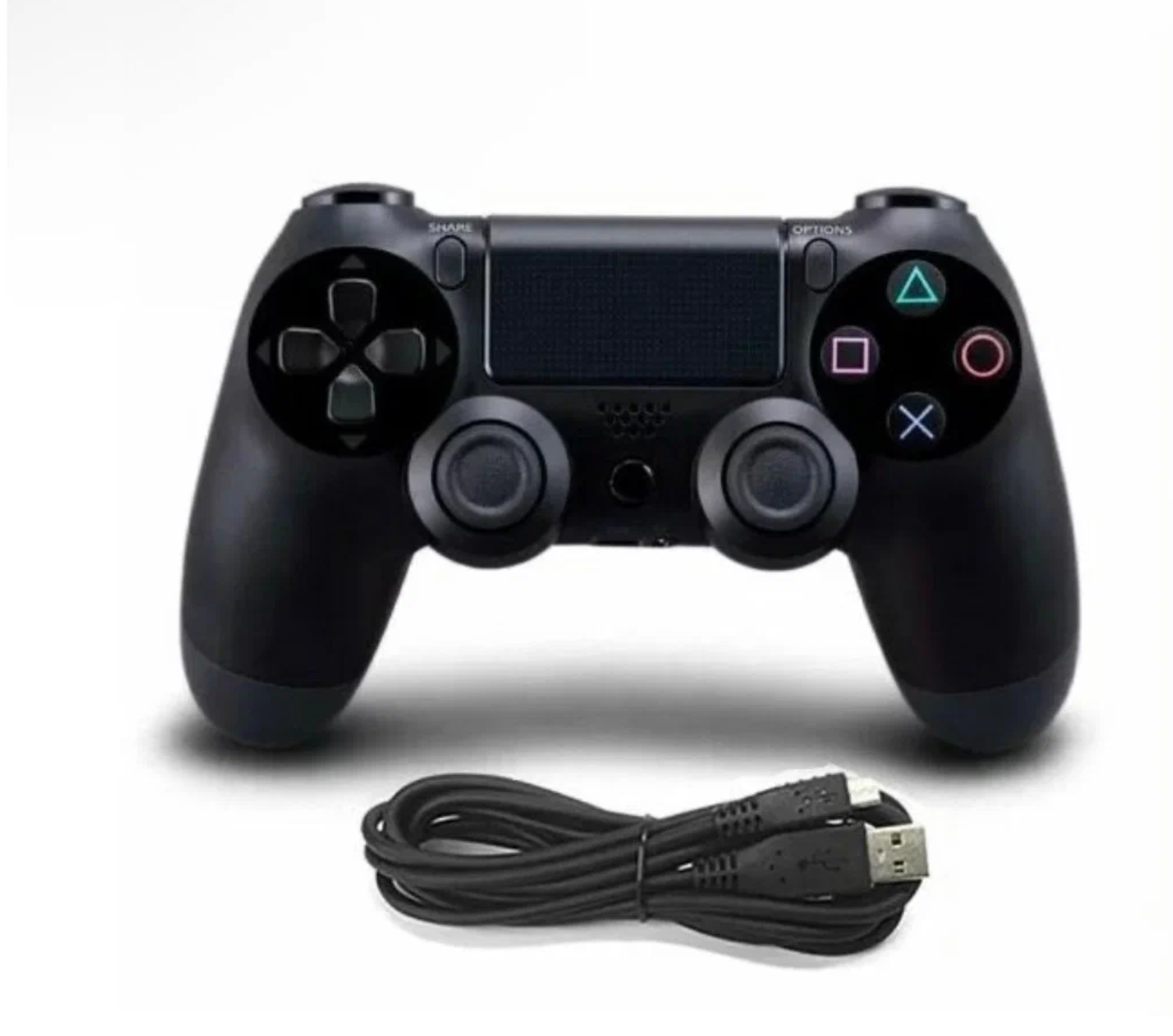 Беспроводной Bluetooth геймпад для PlayStation 4. Джойстик совместимый с PS4, PC и Mac, устройства Apple, устройства Android