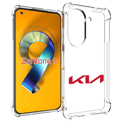 Чехол MyPads Kia-киа-3 для Asus Zenfone 9 (AI2202) задняя-панель-накладка-бампер