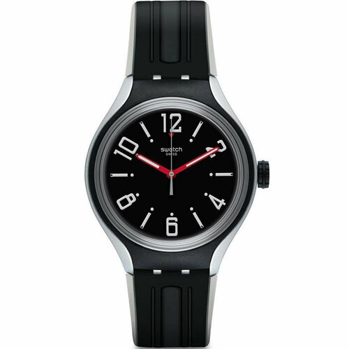 Наручные часы swatch Настоящие часы Swatch от официального представителя yes1004, черный