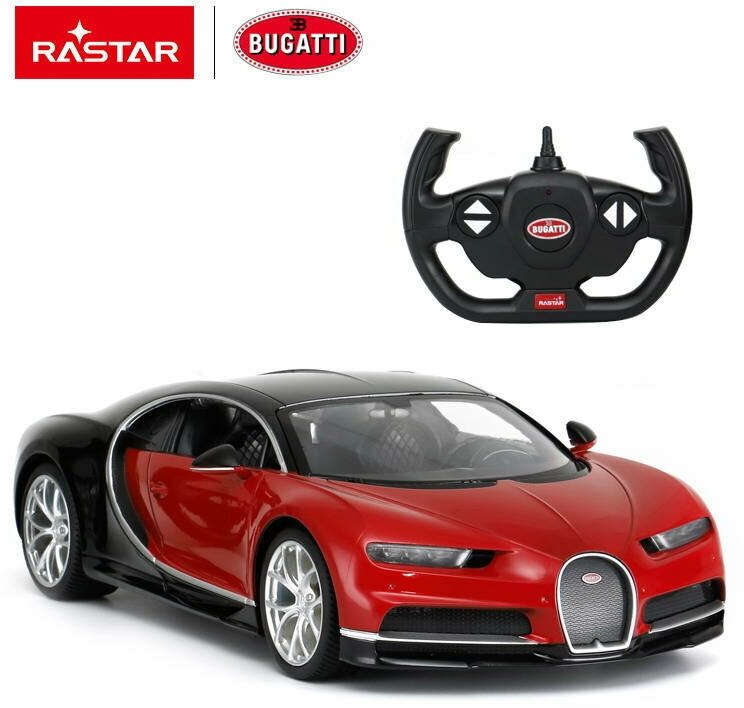 Игрушка на радиоуправлении Машина р/у 1:14 Bugatti Chiron Цвет Красный RASTAR 75700R