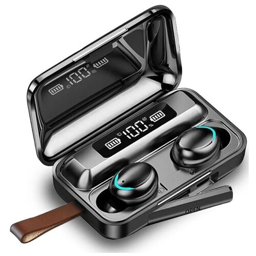 Беспроводные наушники F9-5 черный с дисплеем 430₽