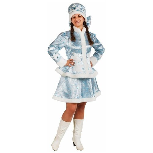 фото Карнавальный костюм элит классик снегурочка сударушка elite classic