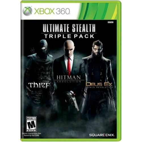 Игра Ultimate Stealth Triple Pack Thief, Hitman Absolution, Deus Ex Human для Xbox 360 игра для пк paradox crusader kings ii ultimate portrait pack collection