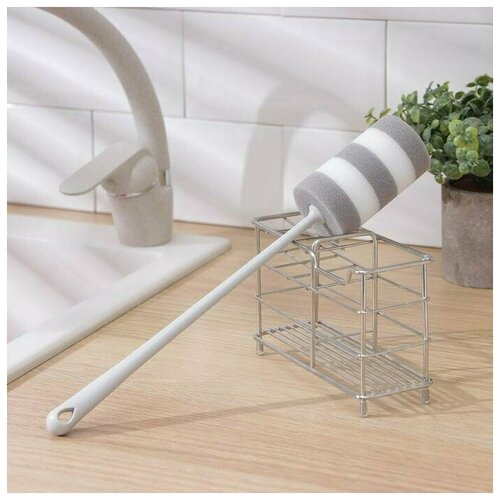 Ёрш для посуды поролоновый Зебра 32х45 см 473₽