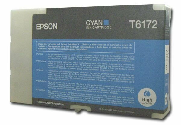 Картридж для струйного принтера EPSON T6172 Cyan High (C13T617200)