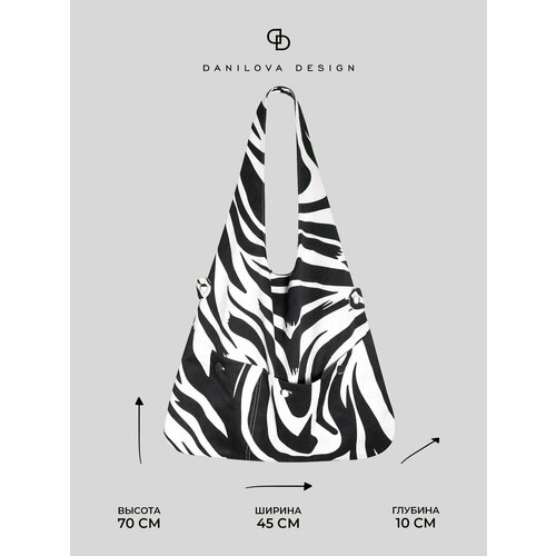 фото Сумка шоппер danilova design, черный