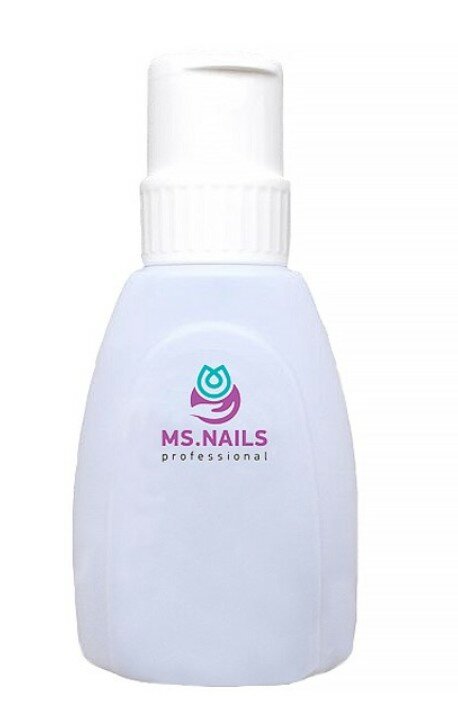 Ms.Nails Флакон с дозатором помпой MS NAILS, 300 мл, 1 шт.