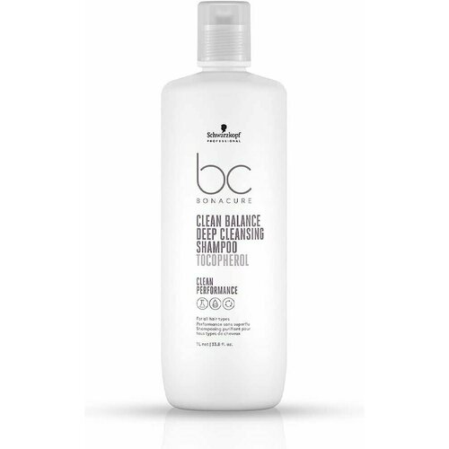 Schwarzkopf Professional Bonacure Deep Cleansing - шампунь мицеллярный Глубокое очищение 1000 мл