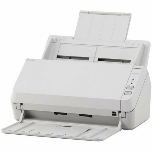 Fujitsu Сканер Fujitsu SP-1125N (PA03811-B011) {А4, 25/50 стр. в мин. двусторонний, ADF 50 листов, 4 000} сканер fujitsu sp 1130n pa03811 b021 a4 протяжный светодиод 600x600dpi 24бита 30лист мин кнопочная ethernet порт