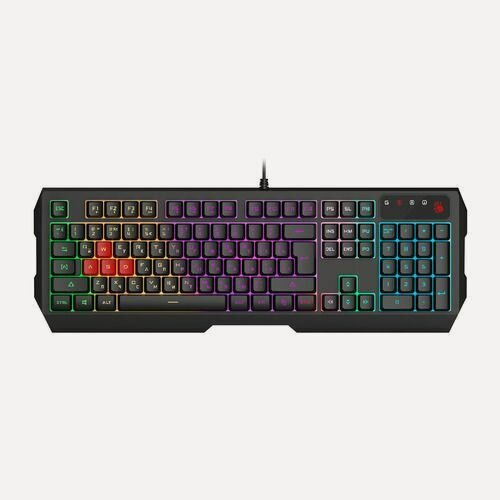 Изображение товара Клавиатура A4TECH Bloody B140N, USB, c подставкой для запястий, черный