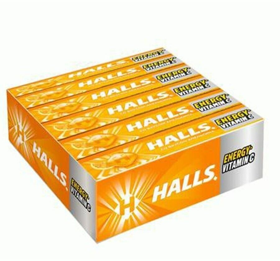 Леденцы HALLS Апельсин 12 шт по 25 гр - фотография № 3