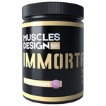 Muscles Design Lab / Предтренировочный комплекс / Immortal / Таурин / Цитруллин / Тирозин / Ноопепт / Blackberry / 200 гр - изображение