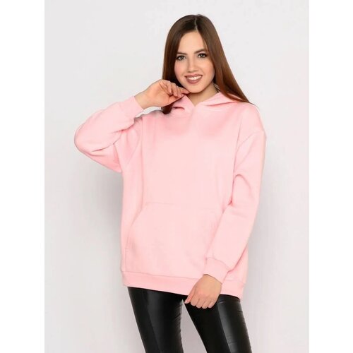 фото Толстовка style margo, размер 52, розовый
