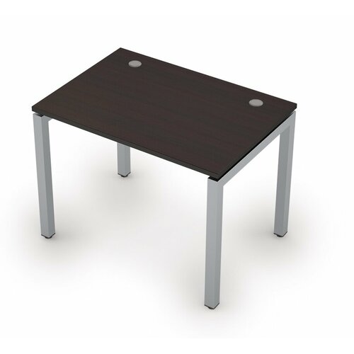 Стол прямой письменный на металлокаркасе (сечение 50х50 парящий эффект) AVANCE ALSAV 6М.567 Венге 1000х600х750