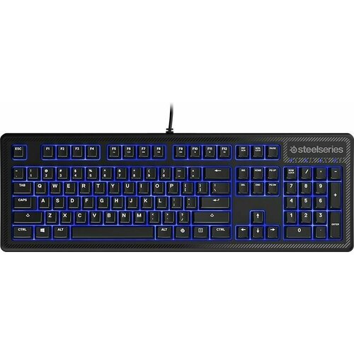 Клавиатура SteelSeries Apex 100, USB, черный [ss64435]