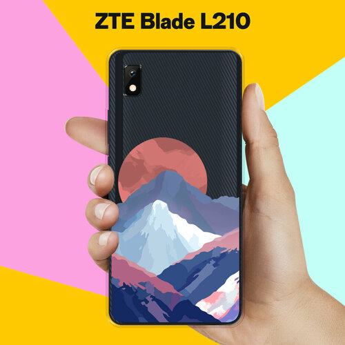 Силиконовый чехол на ZTE Blade L210 Горы / для ЗТЕ Блейд Л210