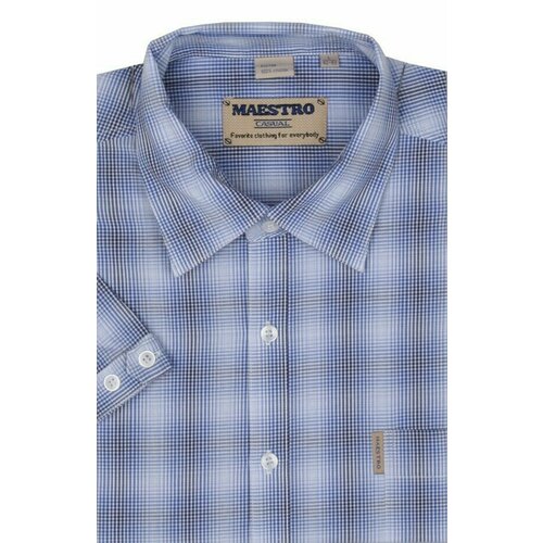 Рубашка Maestro, размер 50-52/L, синий