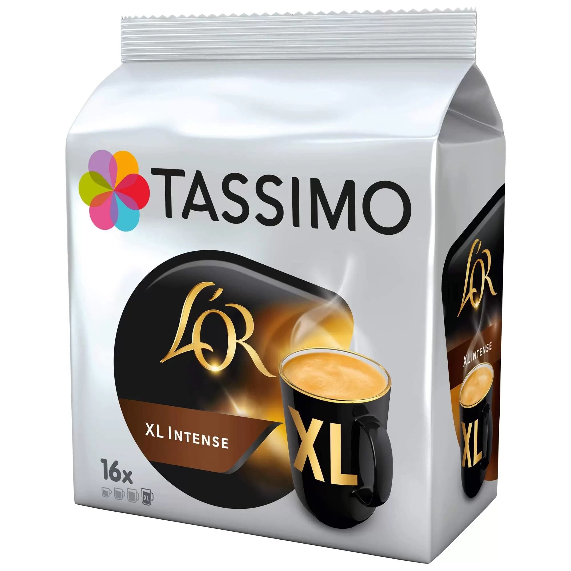 Кофе капсульный TASSIMO L’or Xl Intense, капсулы, совместимые с кофемашинами TASSIMO®, 136грамм [8052168] - фото №2