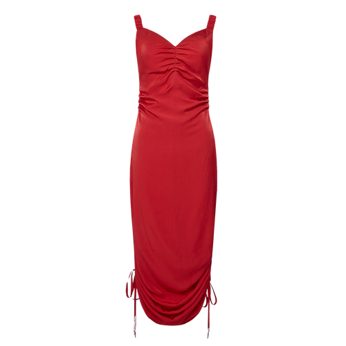 Платье SOEASY, размер S, красный inspire платье комбинация длины мини коралловый
