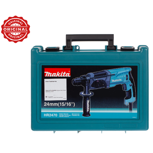 Перфоратор сетевой SDS-plus Makita HR 2470, 780 Вт, 2.7 Дж, оригинал