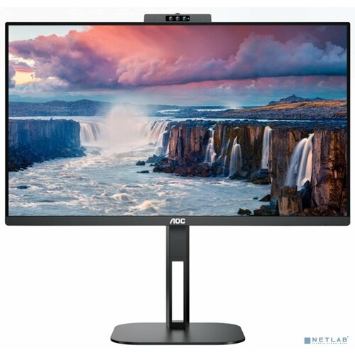 AOC Монитор LCD AOC 238 24V5CW IPS 1920х1080 75hz 300cd 178178 10001 1ms D-Sub 2xHDMI DisplayPort USB webcam Speakers Curved чёрный 2604000₽