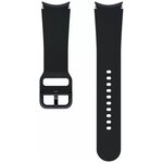Аксессуар Ремешок для Samsung Galaxy Watch 4 Sport Band S/M Black ET-SFR86SBEGRU - изображение