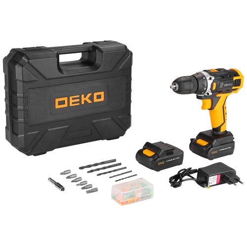 Аккумуляторная дрель-шуруповерт DEKO DKCD12FU-Li 063-4132 499900₽