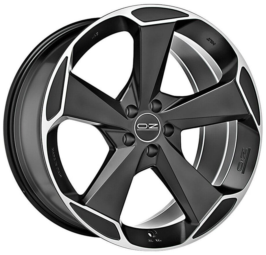 Колесные диски OZ Racing Aspen HLT 9x21 5x112 ET50 D79.1 Matt Black Diamond Cut