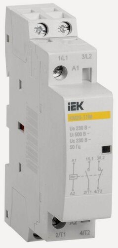 Изображение товара Контактор модульный КМ20-11М AC IEK MKK11-20-11